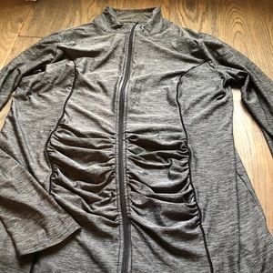 Maternity sweat jacket.